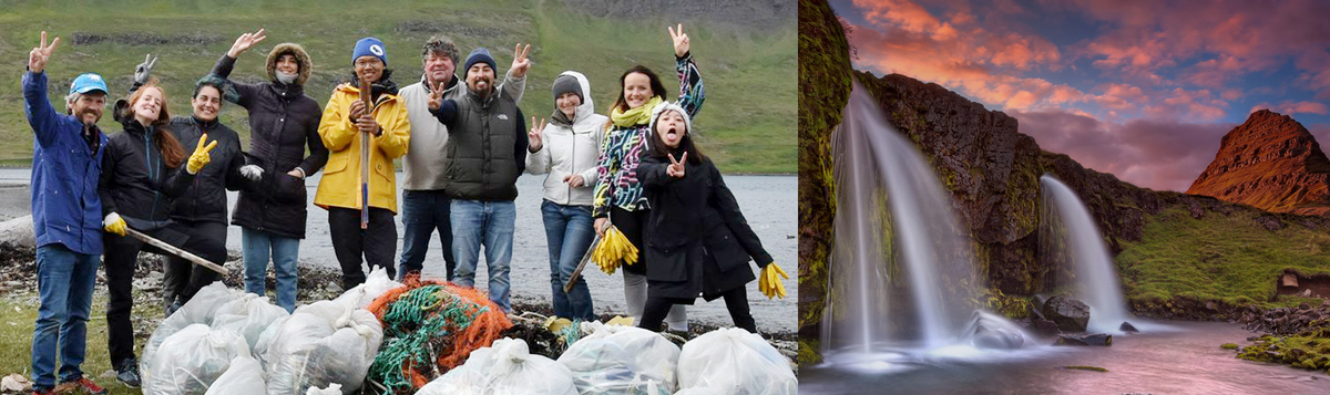 Freiwilligenarbeit in Europa. Volunteers in Island unterstützen den Klimaschutz