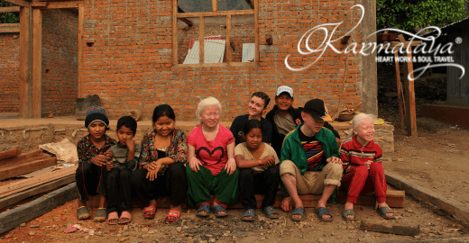 Volunteering mit blinden Kindern in Nepal